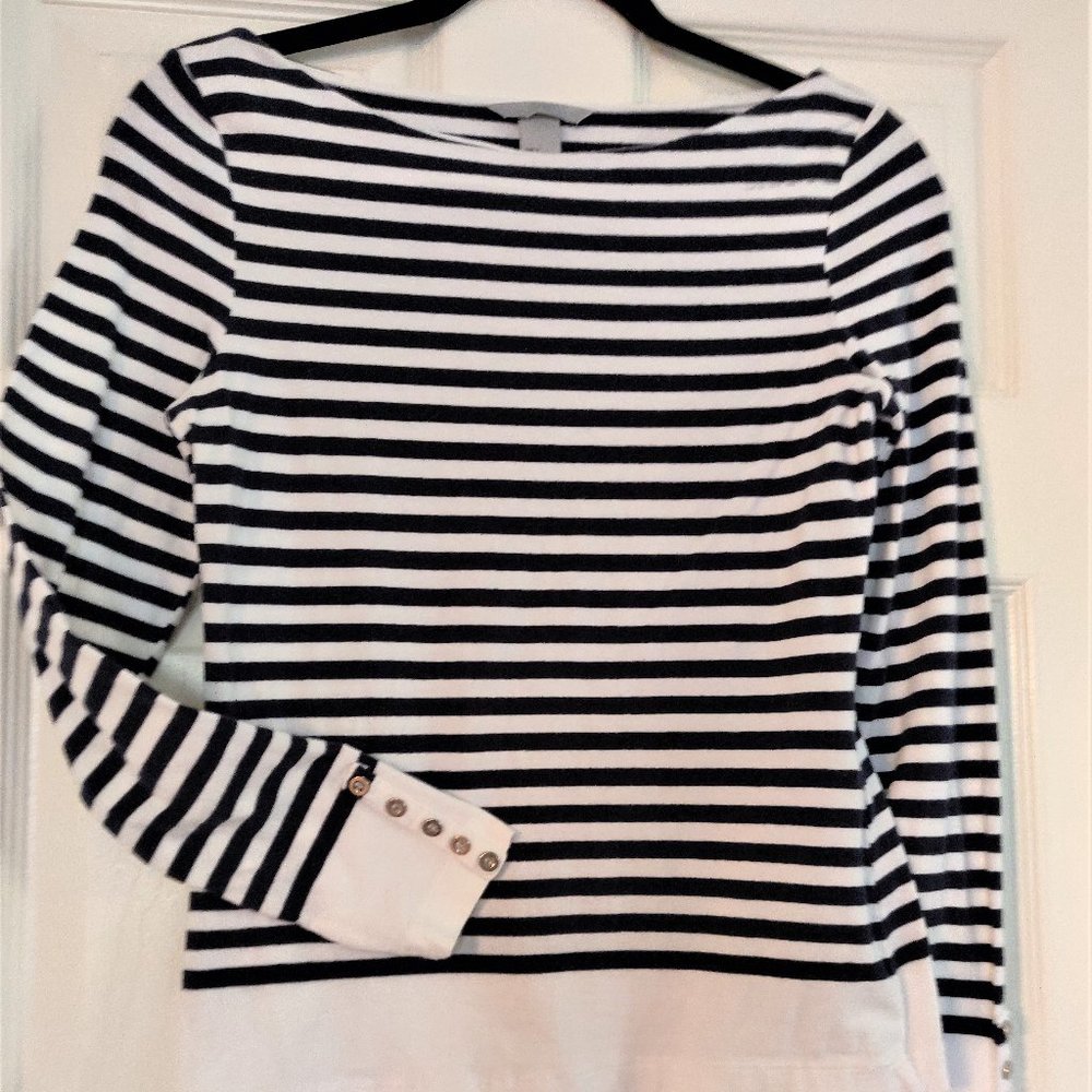 Navy Stripes H&M Top